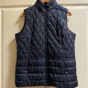 Barbour Winter Padded Vest Navy Blue (L)